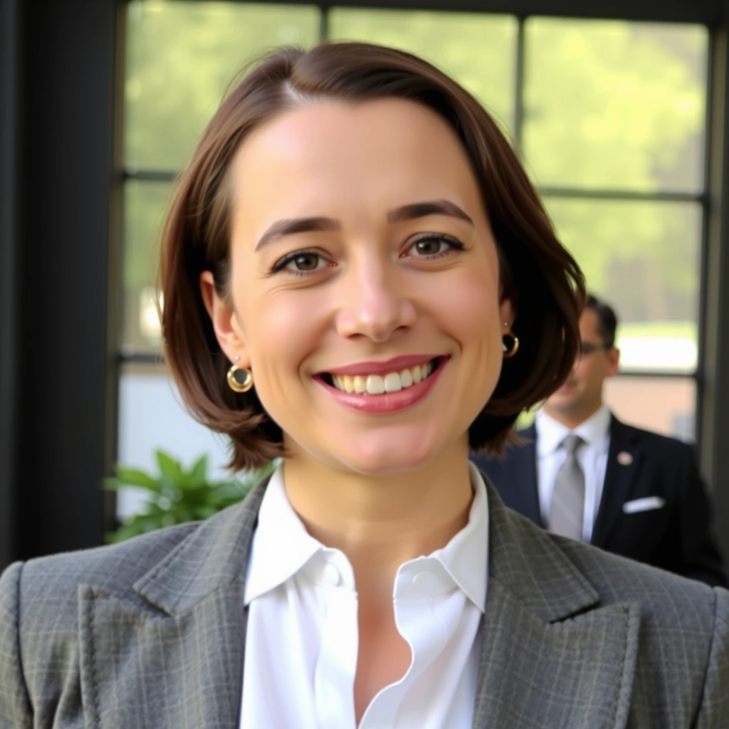 Portrait of Sarah Chen, Operations Manager